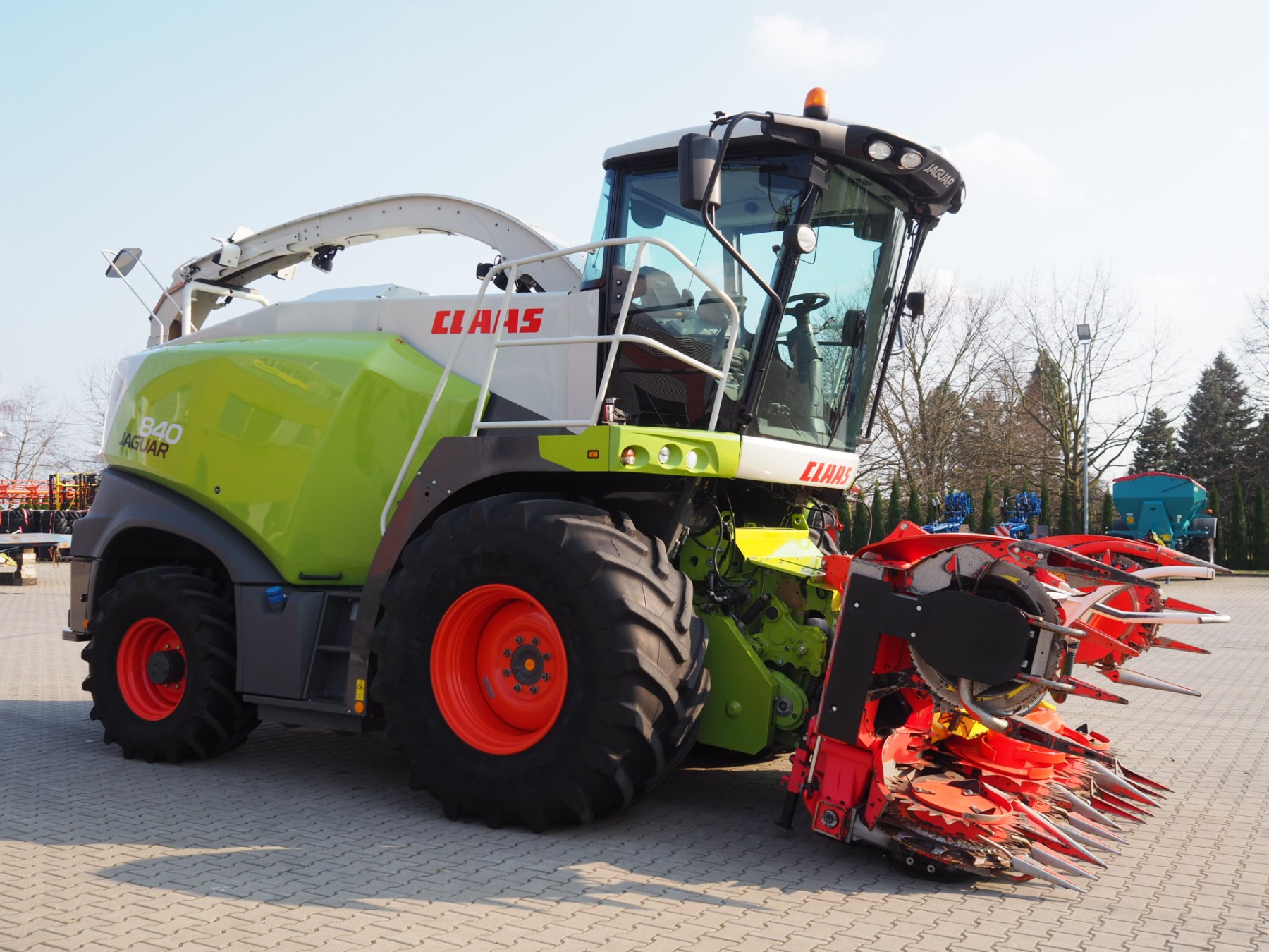CLAAS Jaguar 840 4WD + Kemper 845 Plus