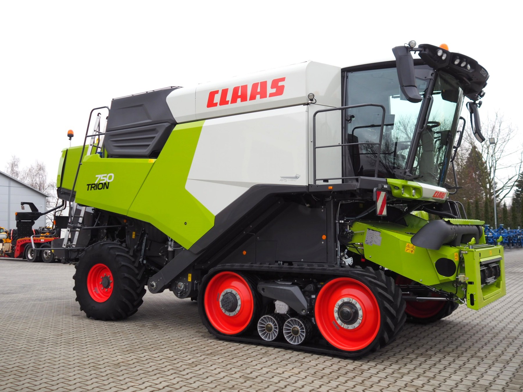 CLAAS Trion 750, GPS + V930
