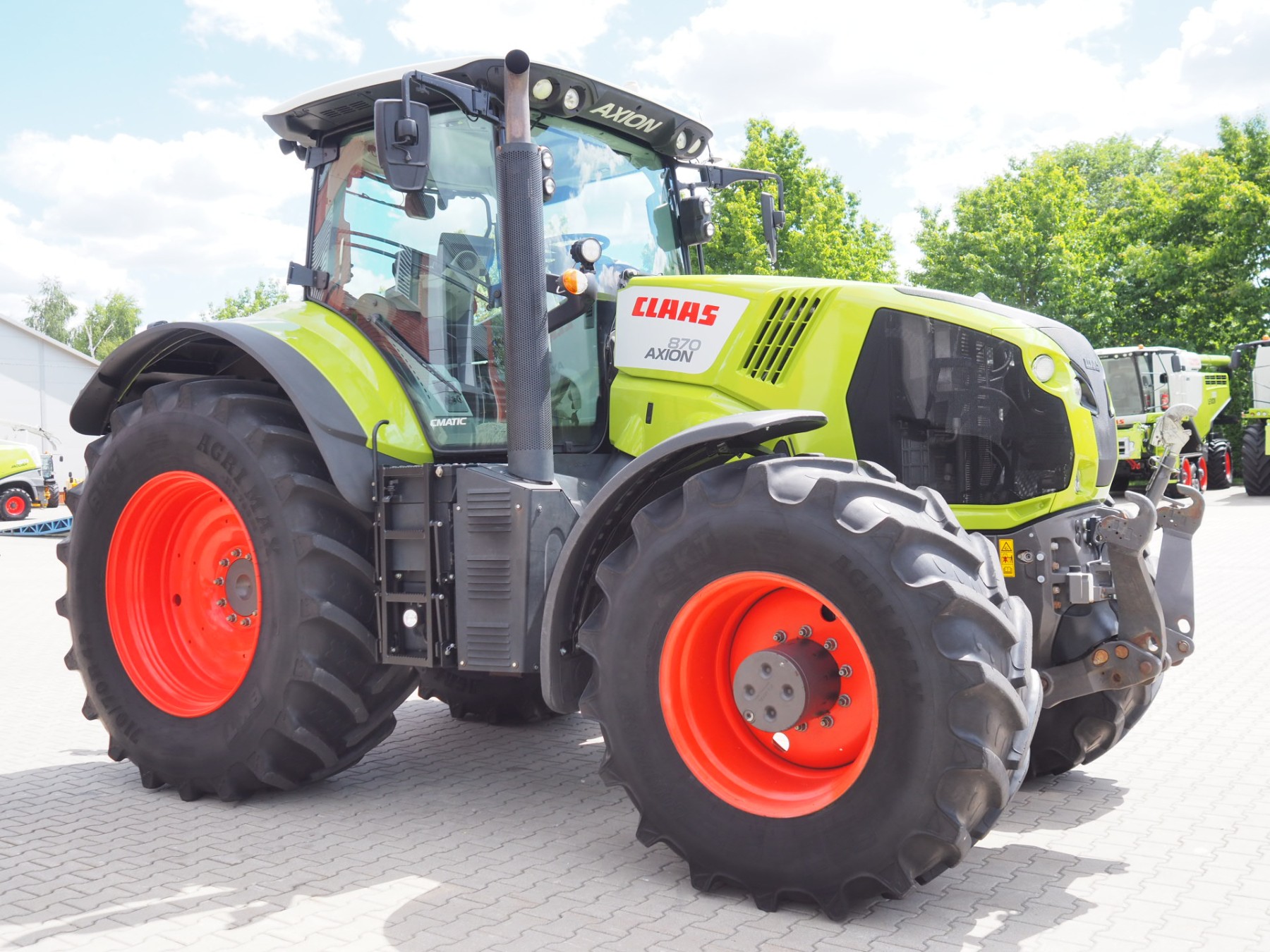 CLAAS Axion 870 Cmatic