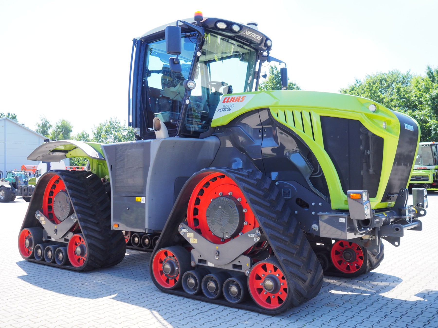 CLAAS Xerion 5000 Trac TS, GPS