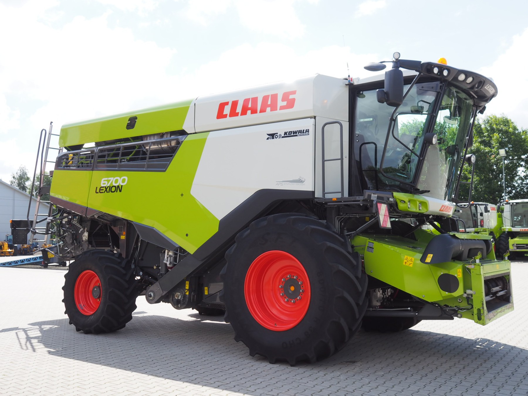 Claas Lexion 6700 GPS + V770